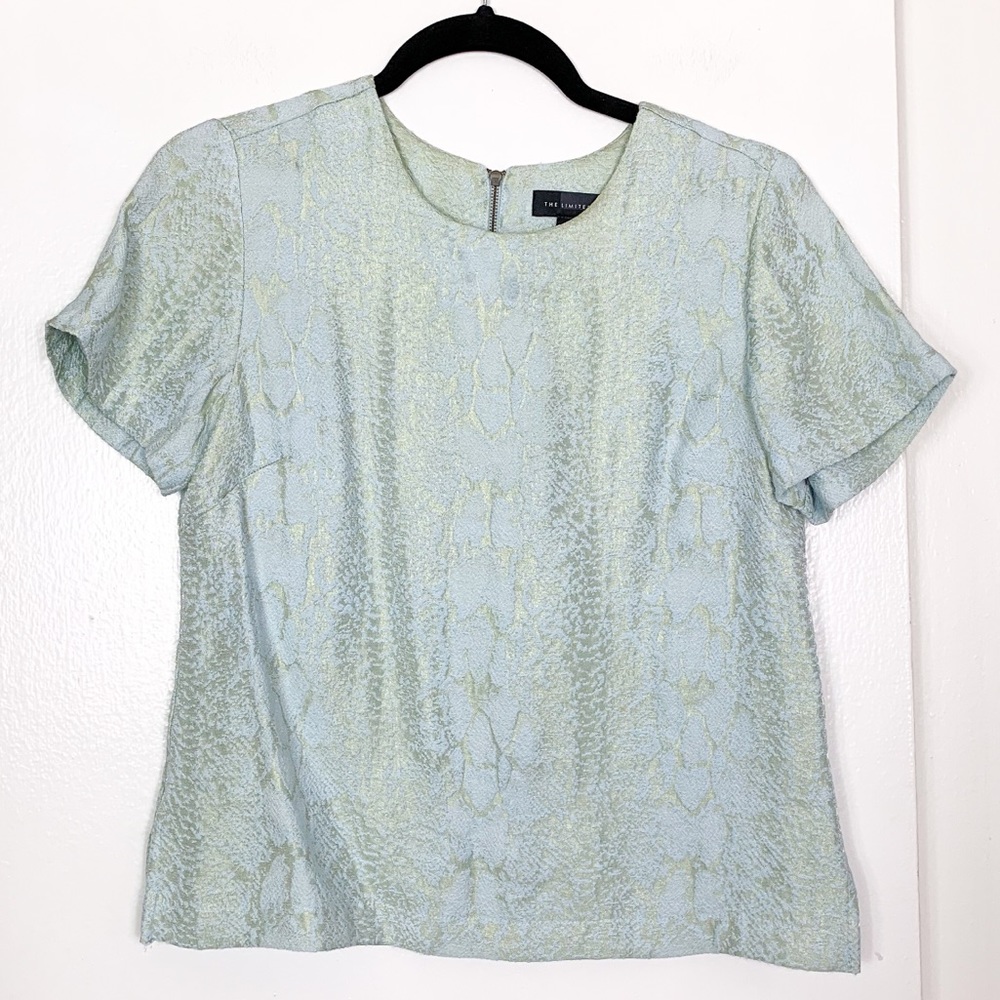 The Limited Pastel Snakeprint Blouse